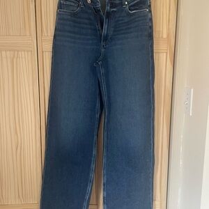 PAIGE Anessa Georgeous Soft Stretchy Wide Leg Jeans Designer